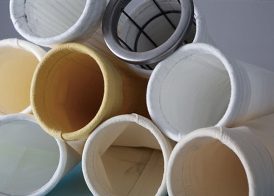 Túi lọc xi măng chống tĩnh điện PTFE 700gsm 1,6mm