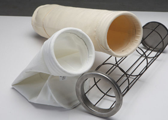 100% PTFE Scrim 550gsm Túi lọc bụi 0,1 Micron