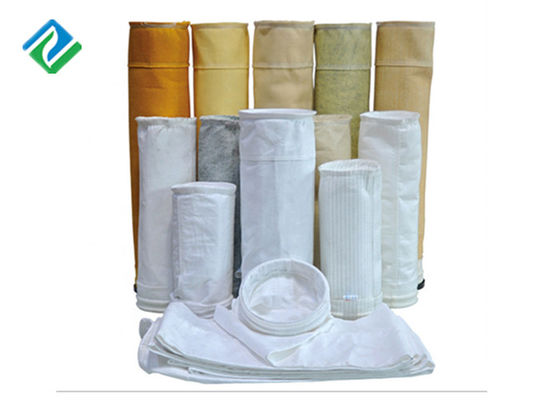 Xi măng Silo 550gsm 300 Micron Túi lọc Polyester
