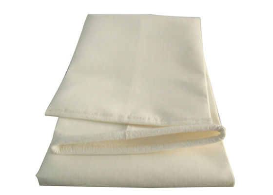 Nhà máy xi măng 550gsm Túi lọc nỉ Polyester 200 Micron