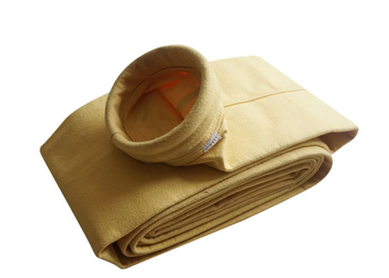 Xi măng 15 Micron 550gsm Polyester Túi lọc phớt kim