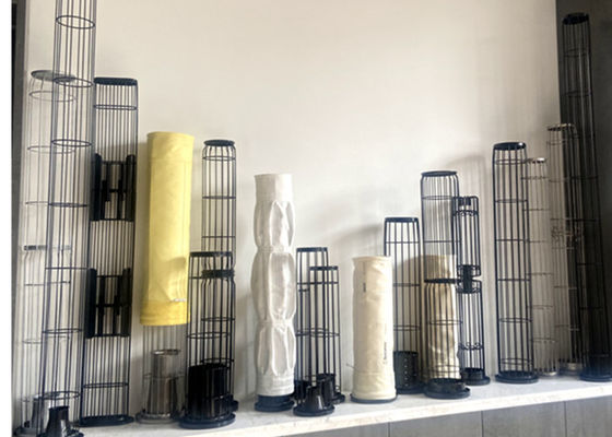 Mạ kẽm Bộ lọc túi hút bụi Thép không gỉ 316 L
