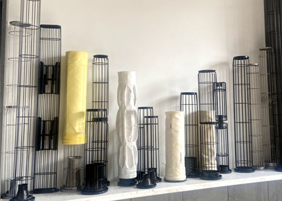 Mạ kẽm Bộ lọc túi hút bụi Thép không gỉ 316 L