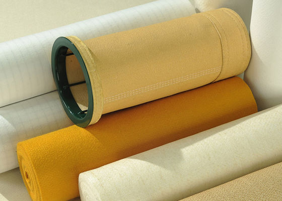 Túi lọc bụi bằng kim Polyester Đục lỗ Xử lý lịch
