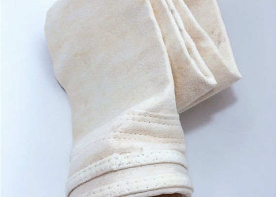 Túi lọc bụi Polyester PTFE Calendering Hiệu quả 5mg / Nm3