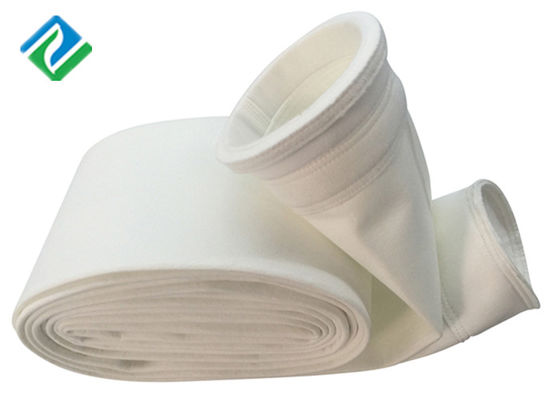 Không dệt kim nỉ PPS / Túi lọc bụi Nomex Chống axit 500GSM