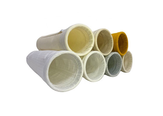 Túi lọc Polyimide Polyeste P84 nhiệt độ cao với lớp phủ Ptfe