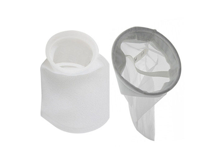 Túi lọc Baghouse nylon 200 Micron 550g / M2 7''X16 ''